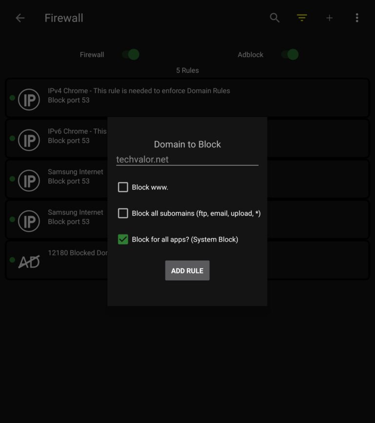 Firewall & Adblock Alliance Shield