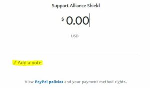 Donate (DE) - Alliance Shield